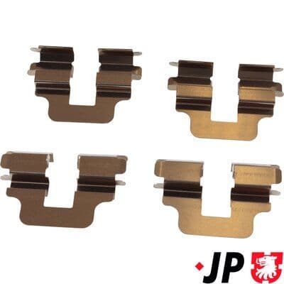Set accesorii, placute frana JP Group JP 1364003610