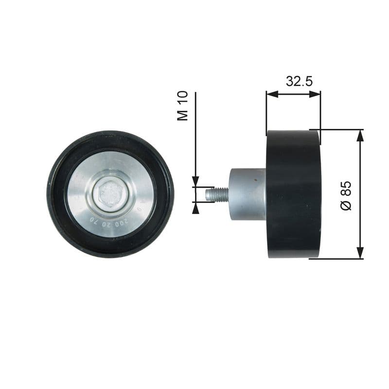 Rola ghidare/conducere, curea transmisie GATES FleetRunner™ T36625