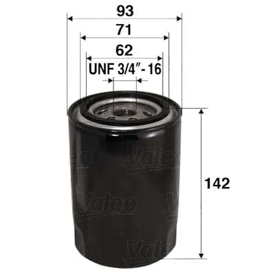 Filtru ulei VALEO 586024