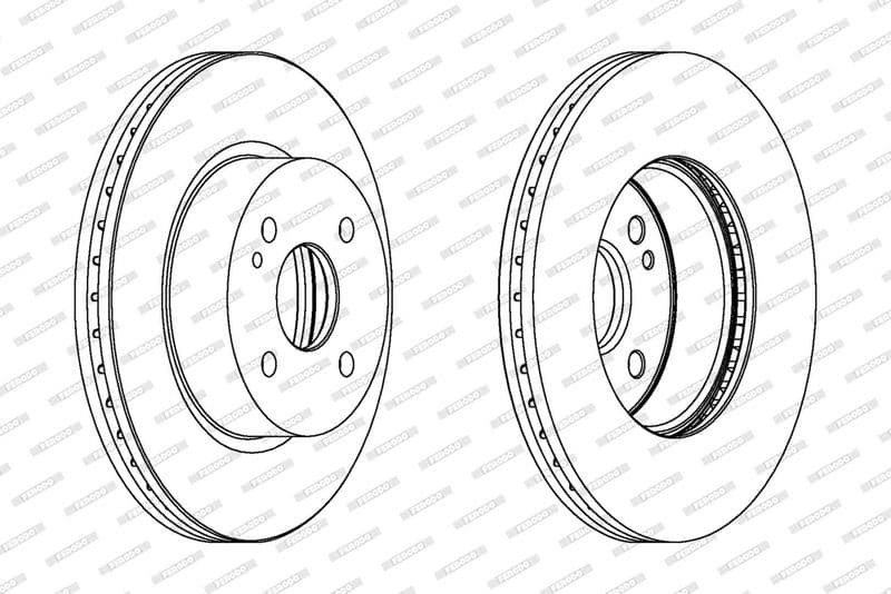 Disc frana FERODO PREMIER DDF1738C