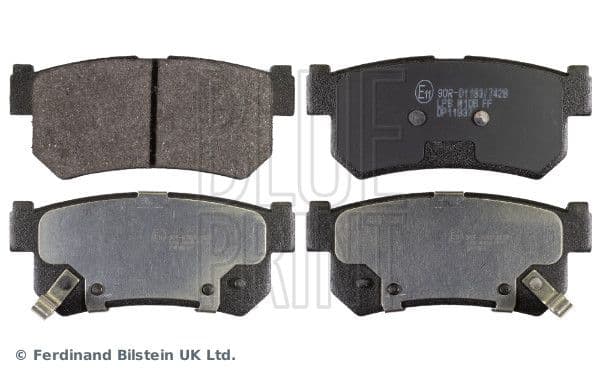 set placute frana,frana disc BLUE PRINT ADG04262