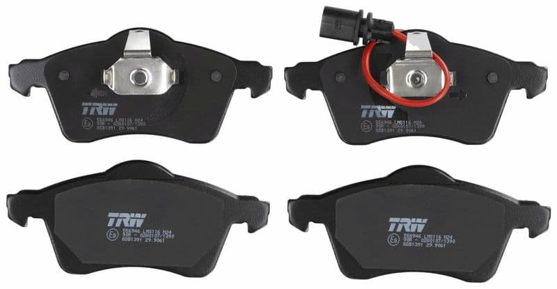 set placute frana,frana disc TRW COTEC GDB1391