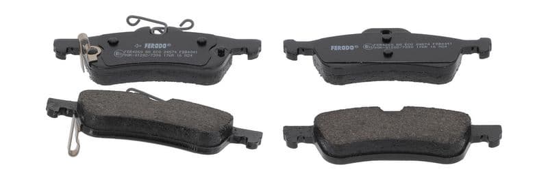 set placute frana,frana disc FERODO PREMIER ECO FRICTION FDB4041