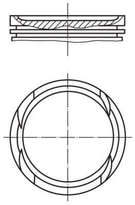 Piston MAHLE 010 05 00