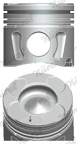 Piston NÜRAL 87-425606-00