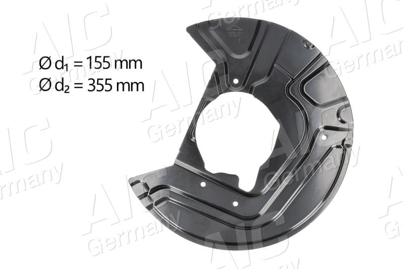 protectie stropire,disc frana AIC Calitatea originală 55908