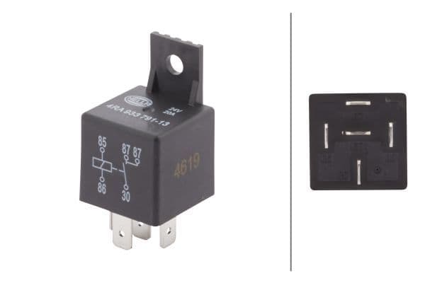 Releu, curent alimentare HELLA 4RA 933 791-131