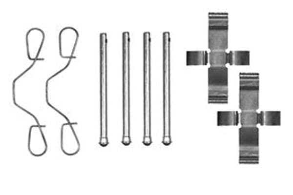 Set accesorii, placute frana TRW PFK154