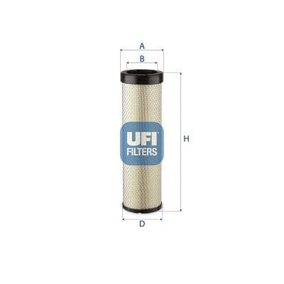 Filtru aer secundar UFI 27.B30.00