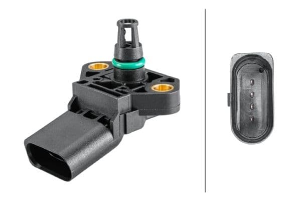 senzor,presiune supraalimentare HELLA 6PP 358 152-261