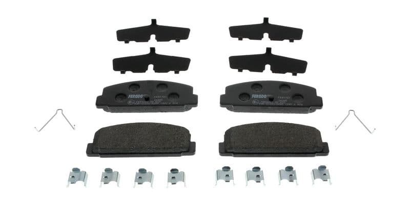 set placute frana,frana disc FERODO PREMIER ECO FRICTION FDB1721