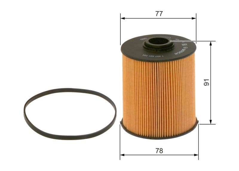 filtru combustibil BOSCH 1 457 431 704