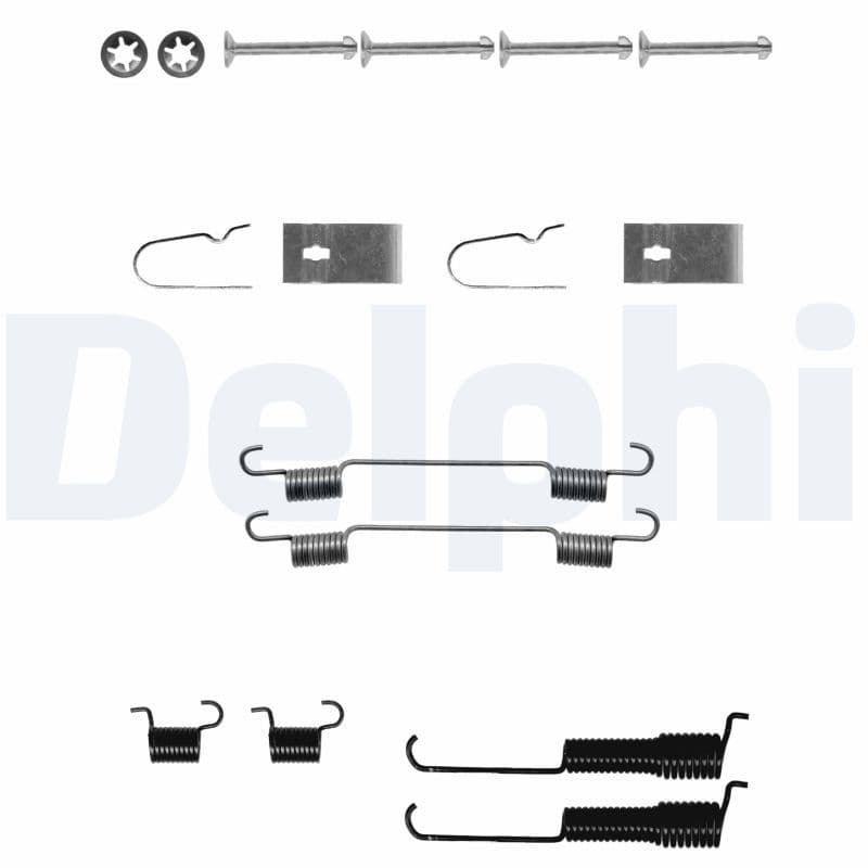 Set accesorii, sabot de frana DELPHI LY1296