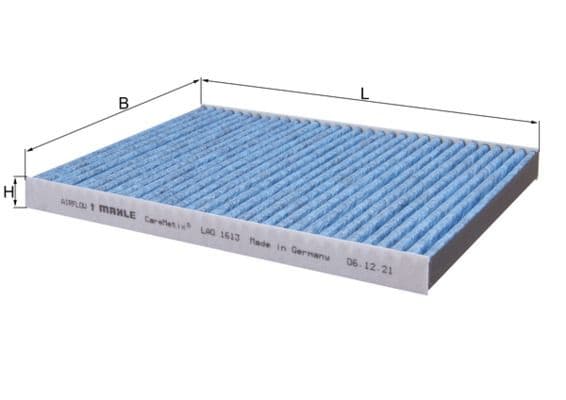 Filtru, aer habitaclu MAHLE CareMetix® LAO 1613