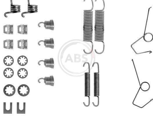 Set accesorii, sabot de frana ABS 0719Q