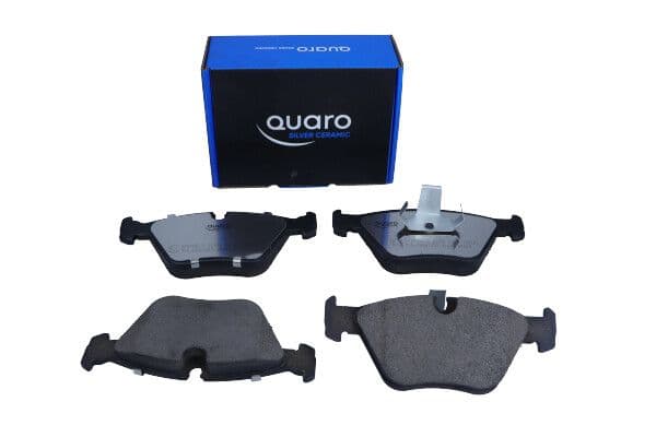 set placute frana,frana disc QUARO SILVER CERAMIC QP9345C