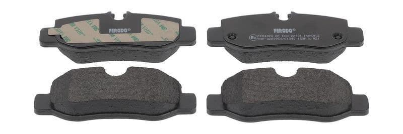 set placute frana,frana disc FERODO PREMIER ECO FRICTION FVR5013