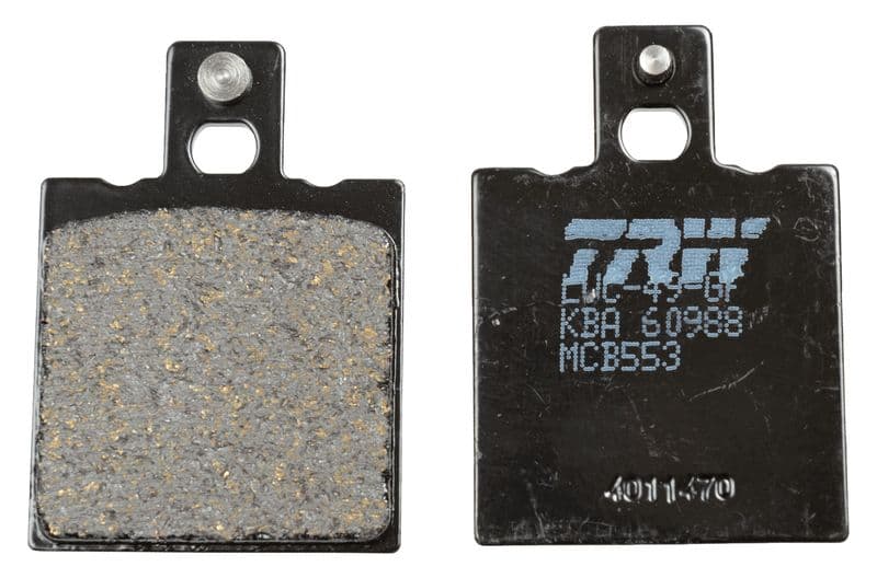 set placute frana,frana disc TRW MCB553