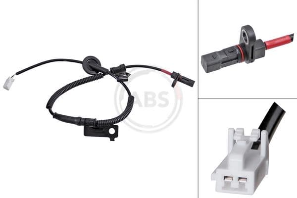 senzor,turatie roata ABS 31668