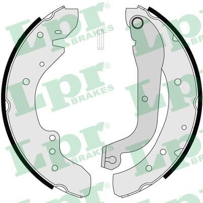 Set saboti frana LPR 07105