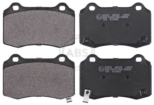 set placute frana,frana disc ABS 35052