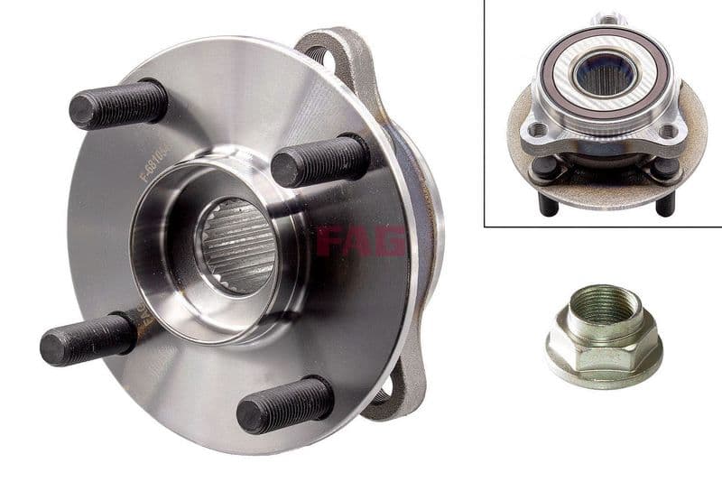 Set rulment roata Schaeffler FAG 713 6280 40