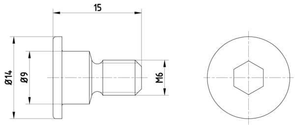 Surub, disc frana TEXTAR TPM0001