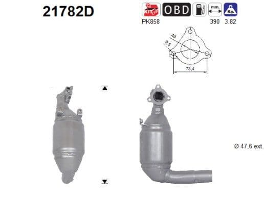 Catalizator AS-PL 21782D