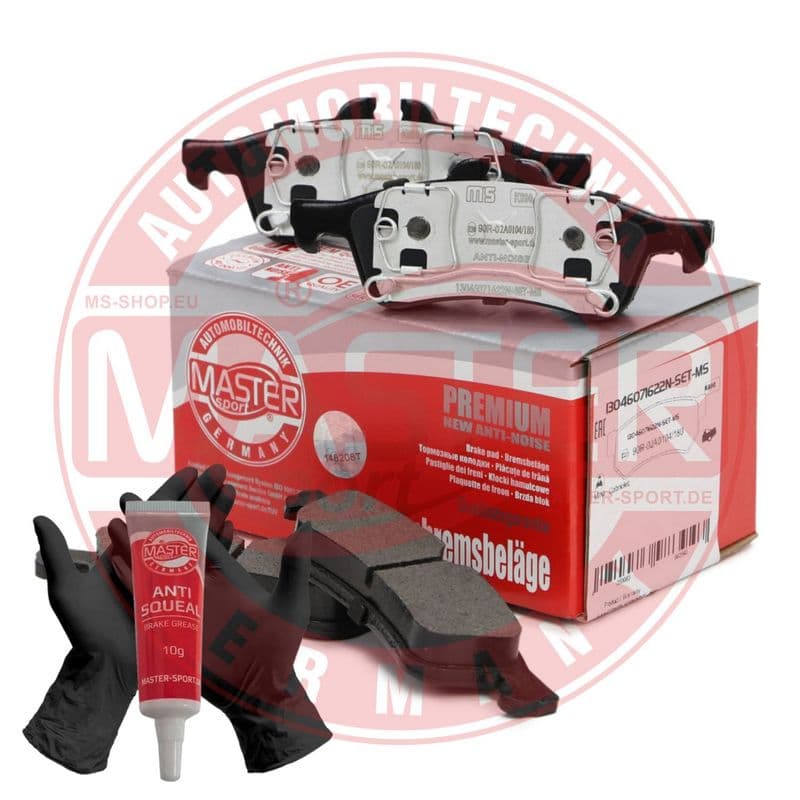 set placute frana,frana disc MASTER SPORT 13046071622N-SET-MS
