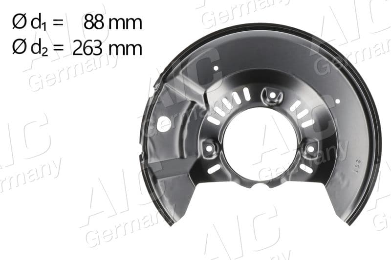 protectie stropire,disc frana AIC Calitatea originală 58276