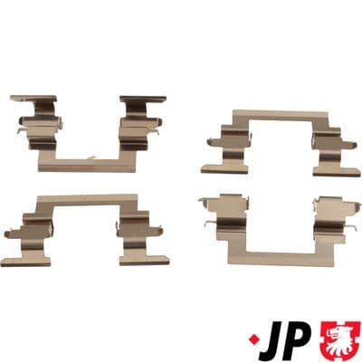 Set accesorii, placute frana JP Group JP 3964002410