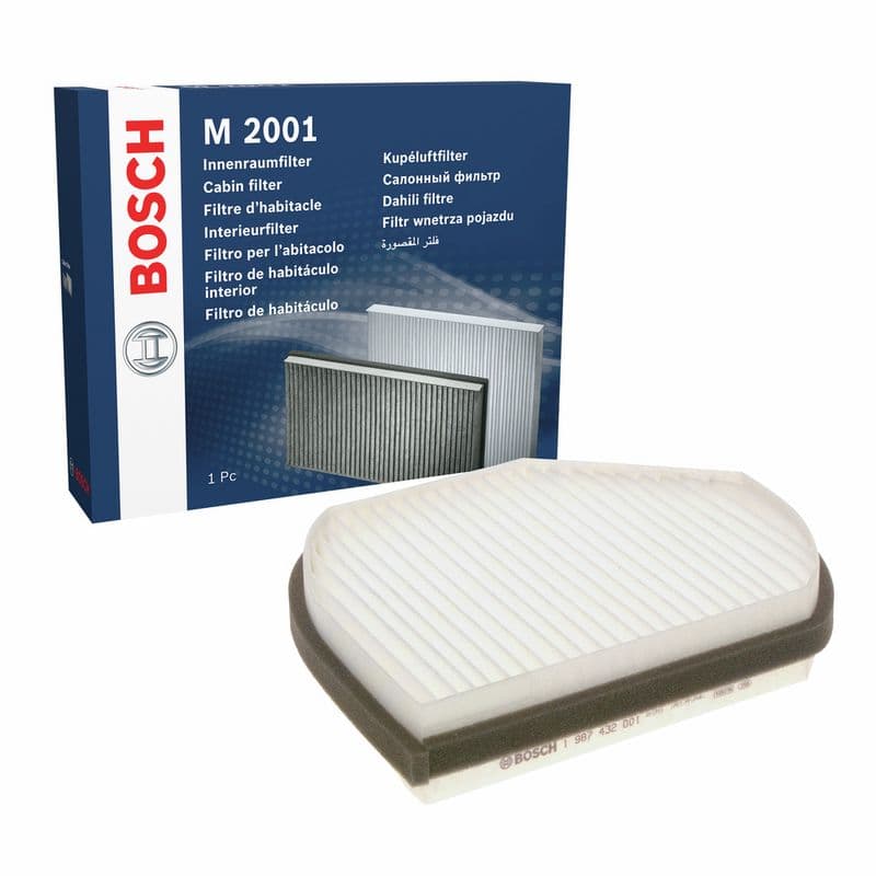 Filtru, aer habitaclu BOSCH 1 987 432 001