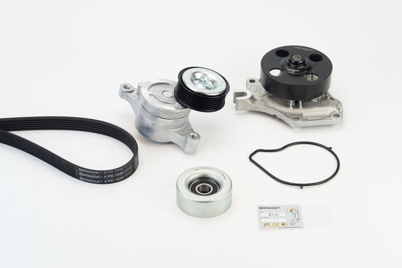 Pompa apa + Set curea transmisie cu caneluri CONTITECH 6PK1840WP1