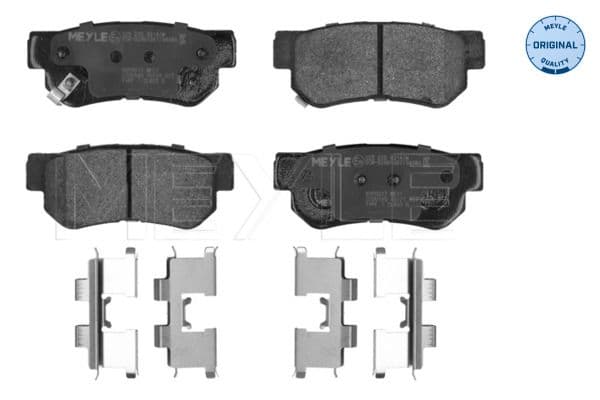 set placute frana,frana disc MEYLE -ORIGINAL: True to OE. 025 235 4314/W