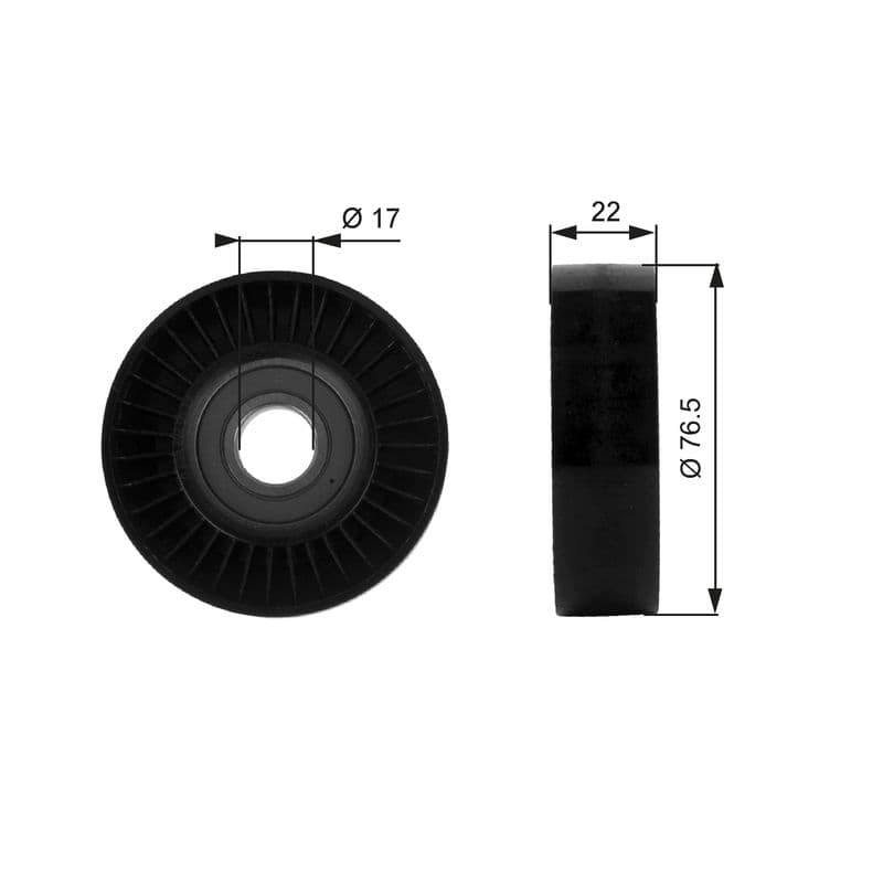 Rola ghidare/conducere, curea transmisie GATES DriveAlign™ T36183