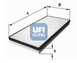 Filtru, aer habitaclu UFI 53.065.00