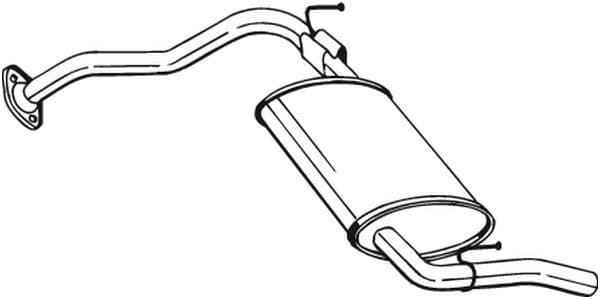 Toba esapament finala BOSAL 278-603