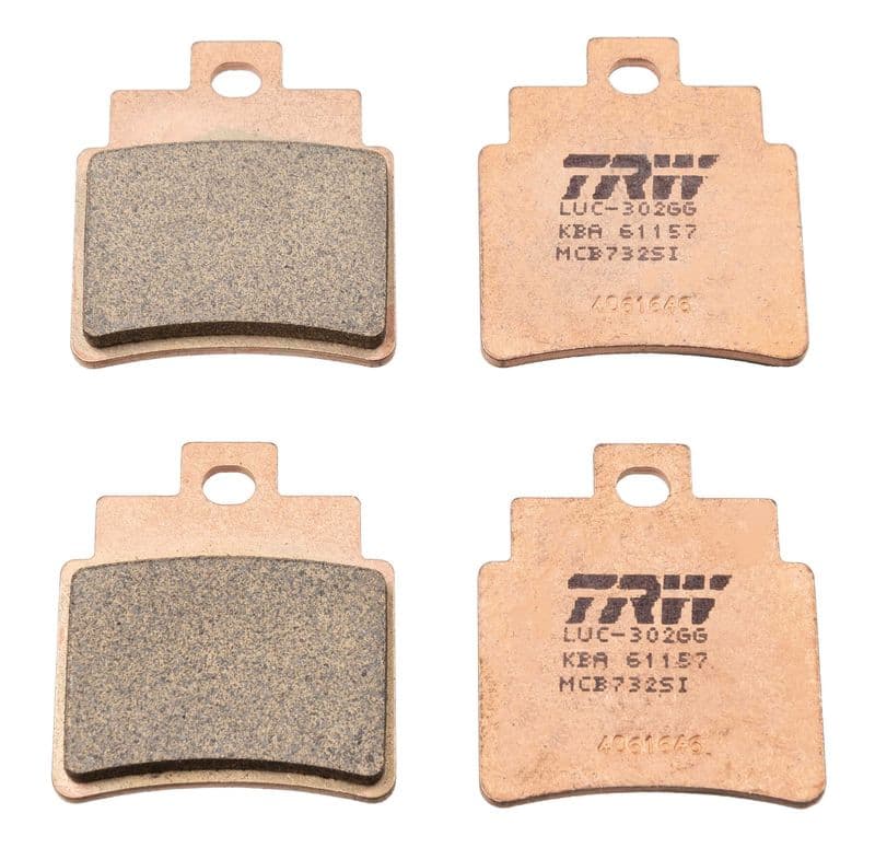 set placute frana,frana disc TRW MCB732SI