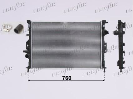 Radiator, racire motor FRIGAIR 0105.3107
