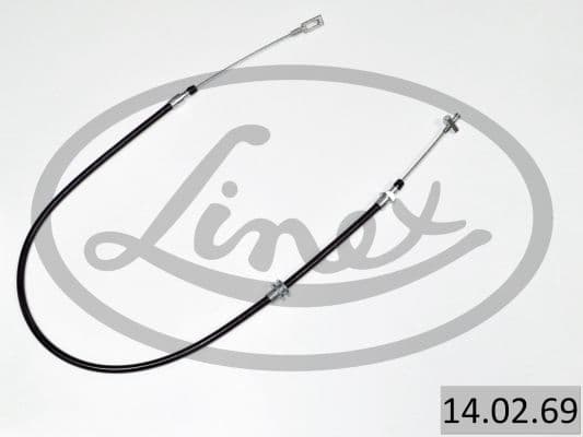 Cablu, frana de parcare LINEX 14.02.69