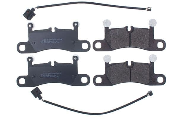 set placute frana,frana disc DENCKERMANN B111404