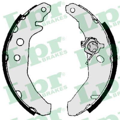 Set saboti frana LPR 05740
