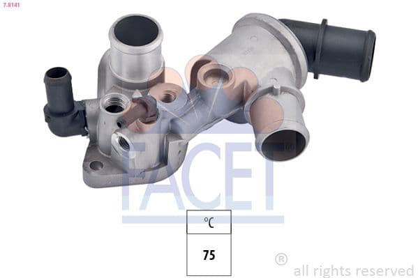 termostat,lichid racire FACET 7.8141