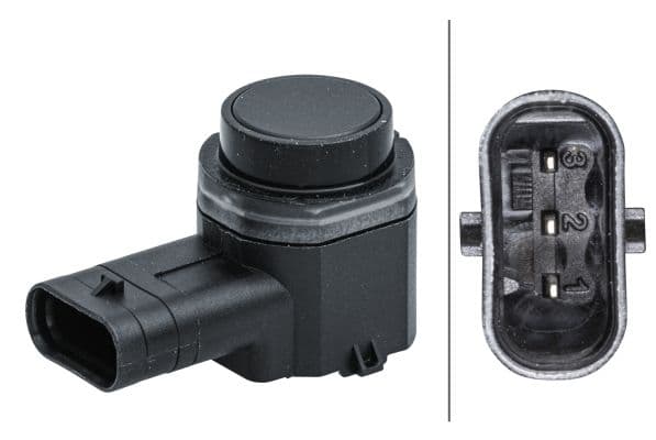 Senzor, ajutor parcare HELLA 6PX 358 141-341
