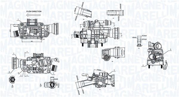 termostat,lichid racire MAGNETI MARELLI 352317005080