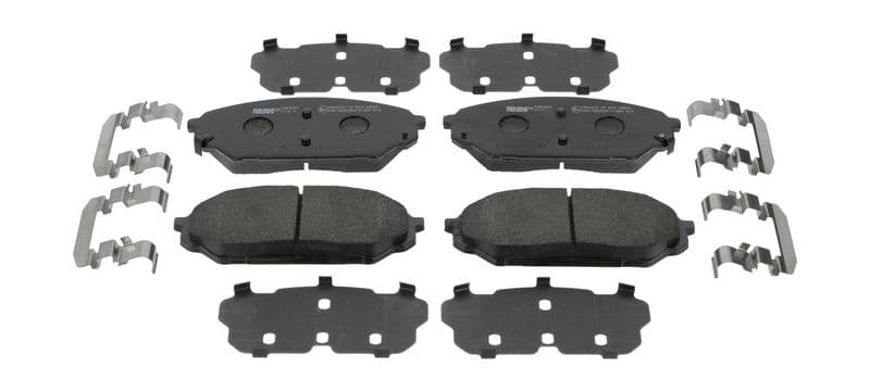 set placute frana,frana disc FERODO PREMIER ECO FRICTION FDB4889