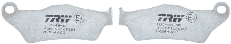 set placute frana,frana disc TRW Organic Eco MCB648EC