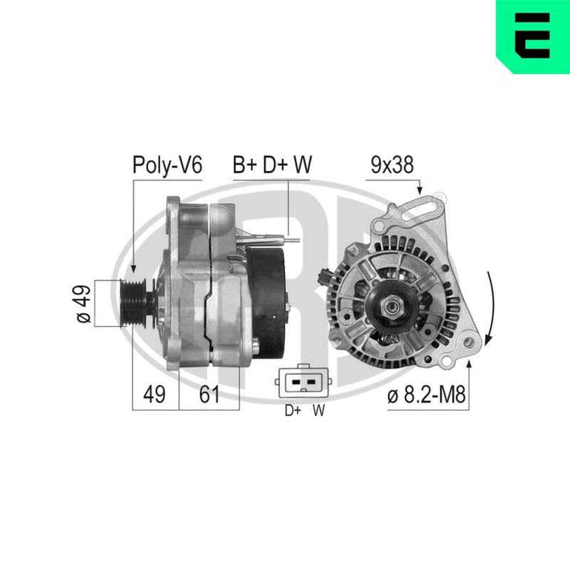 Generator / Alternator ERA 210121A
