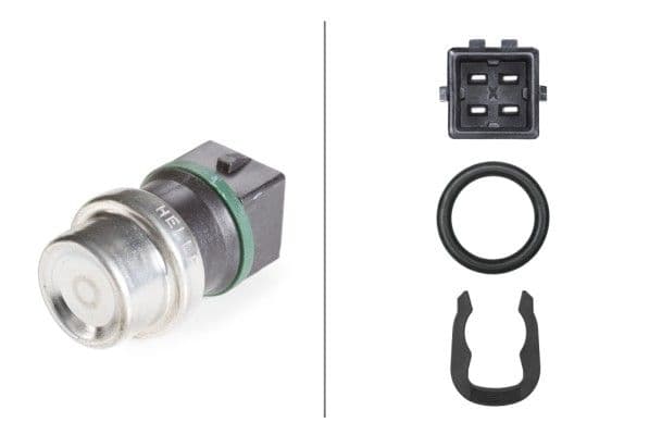 senzor,temperatura lichid de racire HELLA 6PT 009 107-461