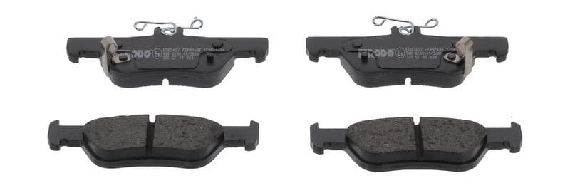 set placute frana,frana disc FERODO PREMIER ECO FRICTION FDB5487
